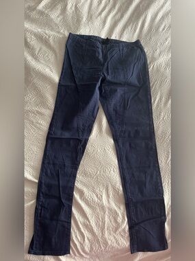 H&M Dark Navy Elastic Waist Ponte Leggings/Pants